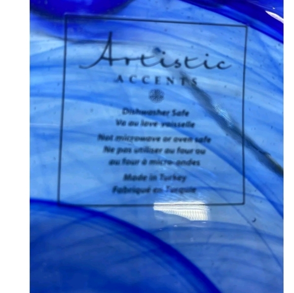 Sold 4 Turkish Artistic Accents salad bowls - Picture 6 of 6